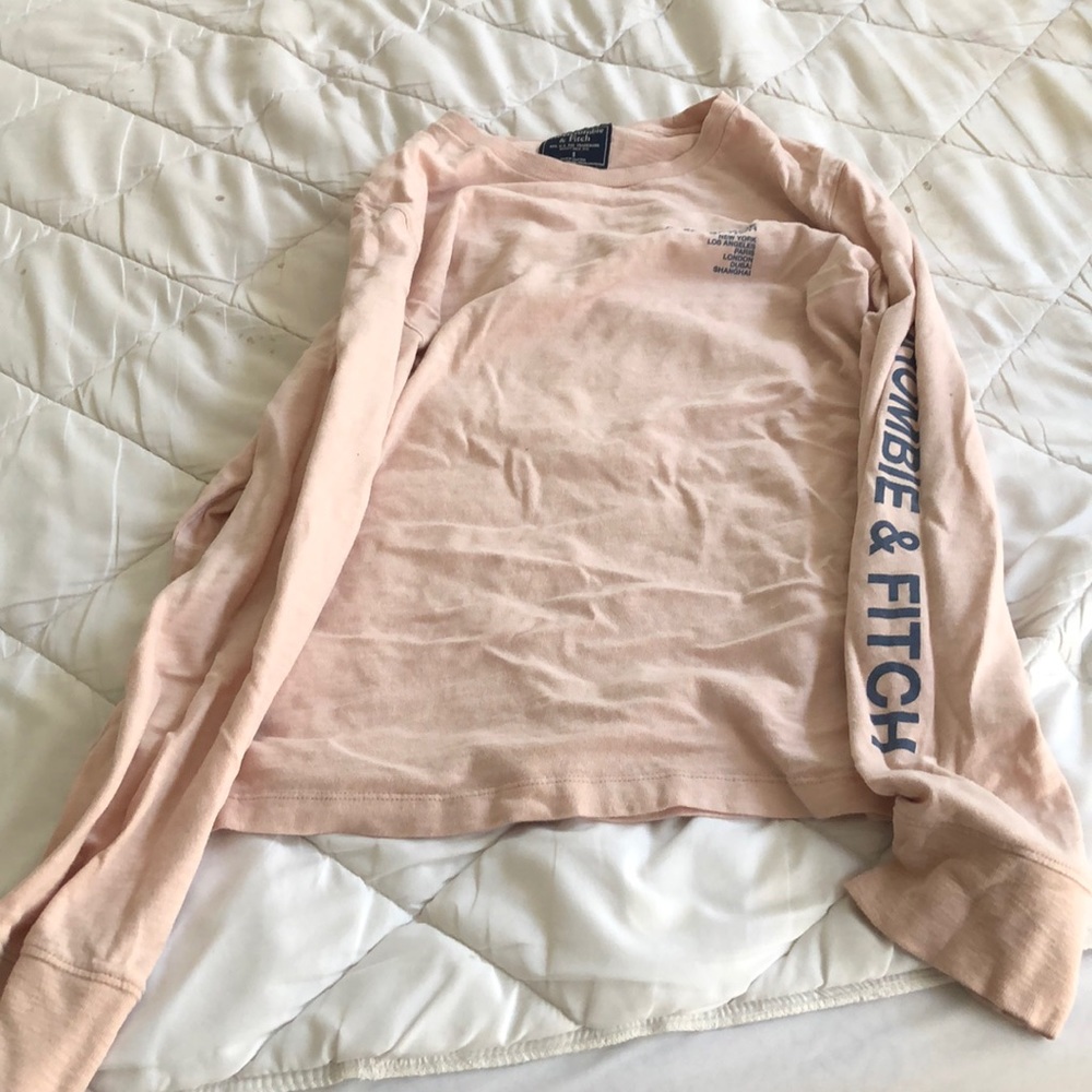 Long sleeve abercrombie shirt size S